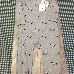 Baby gap one piece outfit. Feet and snap front